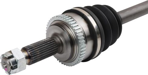 TRQ Front CV Axle Shaft Assembly Set Compatible with 12-17 Hyundai Veloster 10-11 Kia Soul in Saudi Arabia