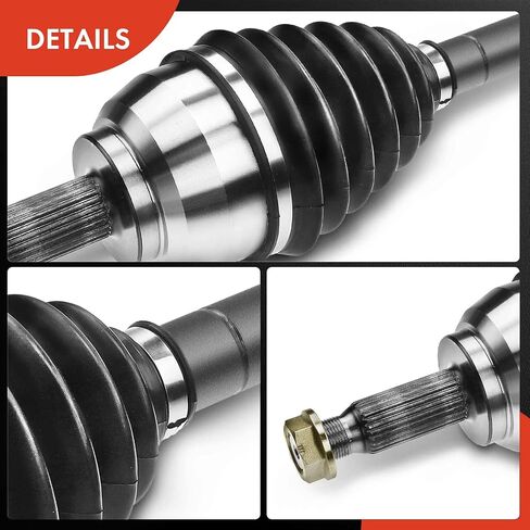 مجموعة عمود محور السيرة الذاتية الممتازة متوافقة مع Ford Explorer وMercury Mountaineer 2002-2005 وLincoln Aviator 2003-2005، جانب السائق الأيسر الأمامي، استبدال # 1L2Z3A427AA in Saudi Arabia