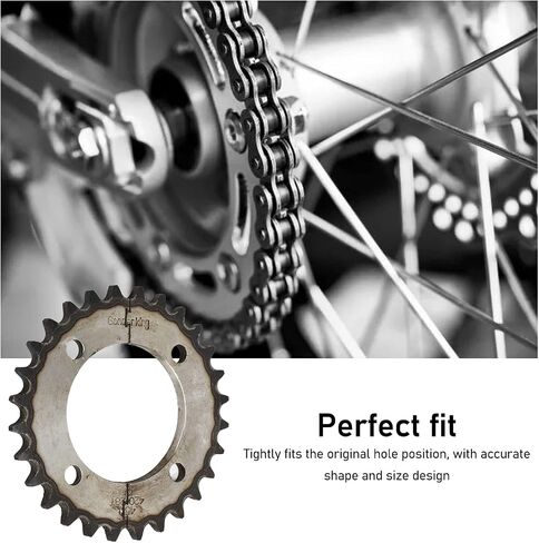 420 28 Tooth Split Sprocket, Rear Drive Wheel Steel Sprocket for Scooters Bikes ATVs Motorcycles Off Road Vehicles in Saudi Arabia
