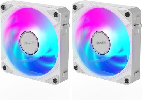 AORUS EZ Chain Fan 120 ICE, 120mm Hydro Dynamic Bearing ARGB Computer Case Fan in Saudi Arabia