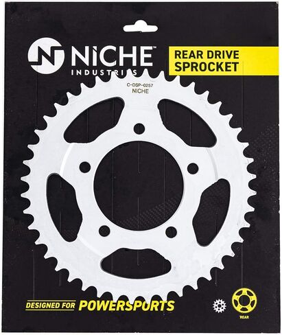 NICHE 525 Pitch 44 Tooth Rear Drive Sprocket for Suzuki SV650 SV650S SV650A 1990-1992 Suzuki GSXR400 in Saudi Arabia