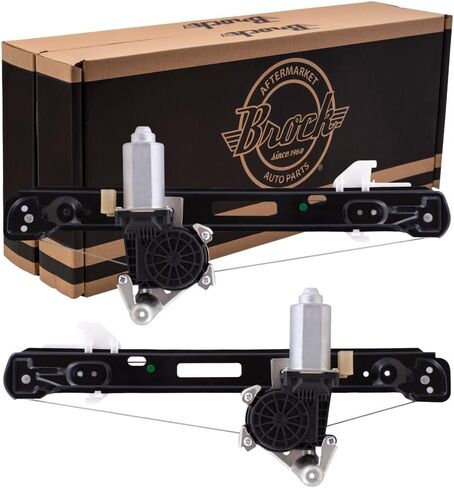 Window Regulator w/Motor for 2000-2007 Focus Rear 6S4Z5427001A Set FO1550112 in Saudi Arabia