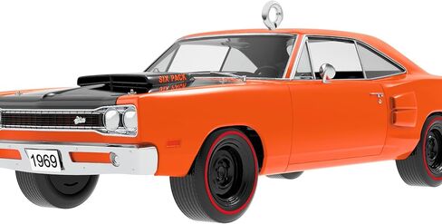 Hallmark Keepsake Christmas Ornament 2025, Classic American Cars 1969 Dodge Super Bee Six Pack 2025, Metal, Gifts for Car Collectors in Saudi Arabia