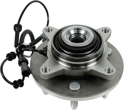 TRQ Front Steering & Drivetrain Kit Tie Rod Wheel Hub Bearing Assembly Compatible with 2004-2007 INFINITI QX56 2005-2007 Nissan Armada 2004 Pathfinder Armada TITAN in Saudi Arabia