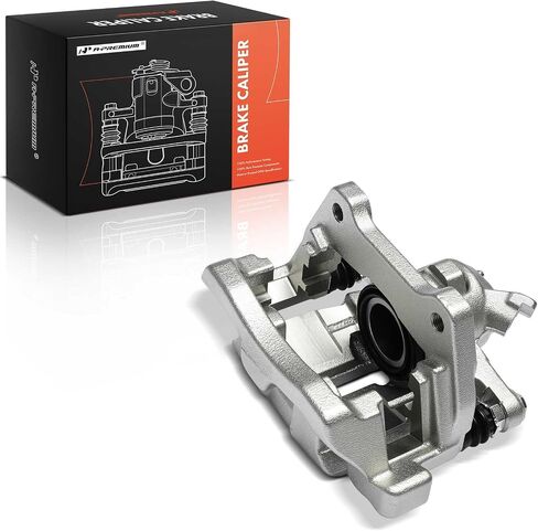 A-Premium Disc Brake Caliper Assembly with Bracket Compatible with Land Rover LR3 2005-2009, Range Rover Sport 2006-2009, LR4 2010-2016 - Rear Right Passenger Side in Saudi Arabia