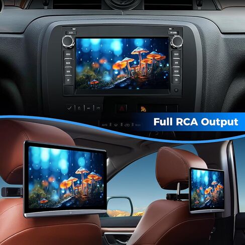 راديو ستيريو للسيارة 8 بوصة لسيارة شيفروليه تشيفي سيلفرادو/جي إم سي سييرا يوكون/بويك إنكليف أندرويد 12 Auto Carplay 8Core QLED شاشة تعمل باللمس راديو نظام تحديد المواقع والملاحة التحكم الصوتي مرآة لاسلكية HD CAM (4+64G) in Kuwait