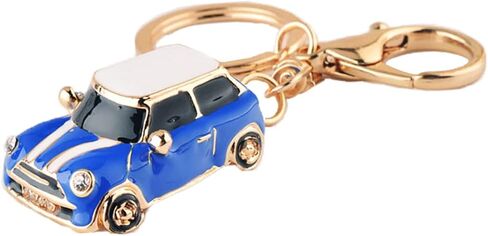 EASYA Cute Tiger Sparkling Charm Blingbling Keychain Crystal Rhinestone Pendant(White) in Kuwait