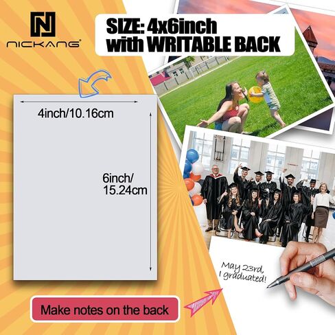 Glossy Photo Paper 8.5 x 11, 200gsm, 30 Sheets, Letter Size - Thick Picture Paper for Printer - Inkjet Photo Printer Paper in Saudi Arabia