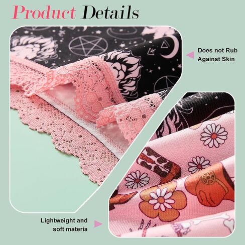 Women's Gothic Lingerie Set,Hipster Panties with Lace Trim,Sexy Lace Underwear for Women-Comfortable Panties in Saudi Arabia