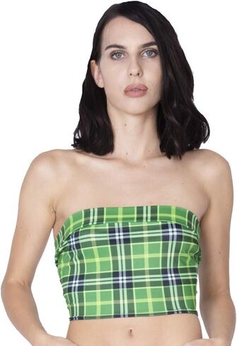 Sexy Soft Stretchy Strapless Tube Top Shirt for Women in Saudi Arabia