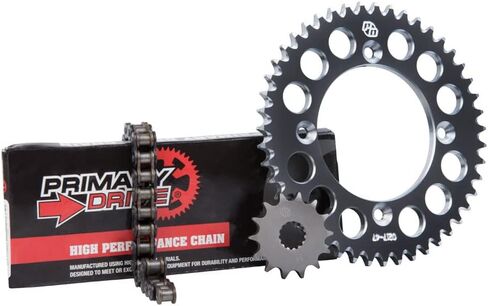 Alloy Kit & 428 C Chain Black Rear Sprocket For HUSQVARNA TC 85 17/14 2014-2017 in Saudi Arabia