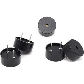 100pcs 1255 Passive piezoelectric Buzzer Environmental Protection high Temperature Low Power Consumption Buzzer in Saudi Arabia