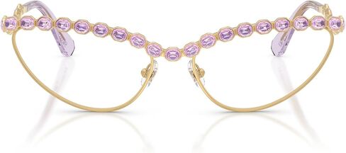 Swarovski SK1030 Prescription Eyewear Frames, Gold/Demo Lens, 59 mm in Saudi Arabia