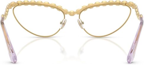 Swarovski SK1030 Prescription Eyewear Frames, Gold/Demo Lens, 59 mm in Saudi Arabia