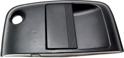 مقبض الباب الخلفي Garage-Pro متوافق مع Toyota RAV4 1996-2000 مع فتحة مفتاح مزخرفة باللون الأسود in Saudi Arabia