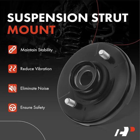 A-Premium Rear Left or Right Suspension Strut Mount Compatible with Honda Accord 1998-2012 Crosstour 2012-2015 Accord Crosstour Acura CL TL TSX in Saudi Arabia