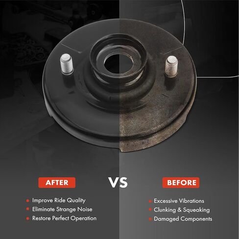 A-Premium Rear Left or Right Suspension Strut Mount Compatible with Honda Accord 1998-2012 Crosstour 2012-2015 Accord Crosstour Acura CL TL TSX in Saudi Arabia