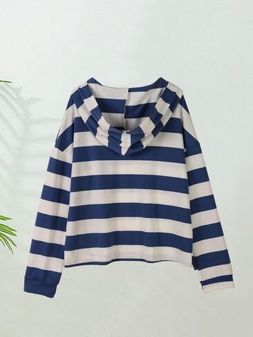 Women Fashion Tops Hoodies for Women Pullover Oversized Sweatshirts Long Sleeve Shirts Loose Fit Lightweight Sweatshirt in Saudi Arabia