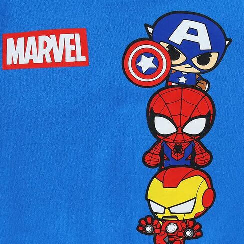 سويت شيرت Marvel Avengers Spider-Man Captain America Iron Man Boys ذو رقبة دائرية للأطفال الصغار والكبار in Saudi Arabia