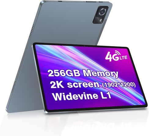 تابلت CWOWDEFU Android، تابلت 10 بوصة، تابلت وهاتف 4G LTE، يتميز بشاشة Incell 2K (1920 * 1200)، ذاكرة وصول عشوائي 256 جيجابايت، ذاكرة وصول عشوائي 16 جيجابايت، واي فاي، بلوتوث، نظام تحديد المواقع العالمي (GPS)، مصنوع بالكامل in Saudi Arabia