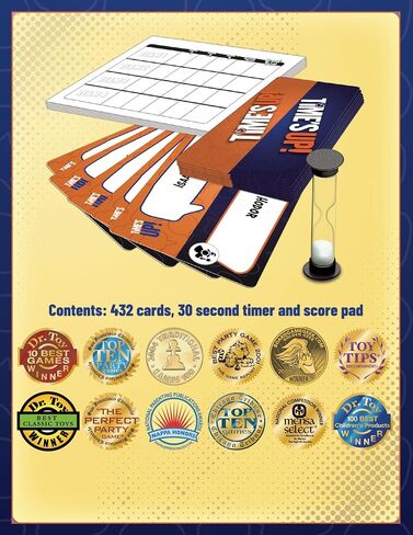R&R Games Time UP - إصدار محدود من لعبة Exp Family، ألعاب بطاقات للبالغين، لعبة بطاقات Charades، حزمة 1 in Kuwait