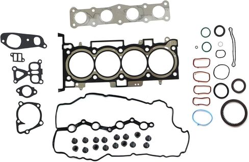 SecosAutoparts 2.4L مجموعة حشية رأس المحرك مناسبة لشركة Hyundai Santa Fe Sport Sonata Tucson، مناسبة لكيا أوبتيما سورينت سبورتاج 2011-2015#22311-2G700 22441-2G67 21421-2G100 حشية رأس محرك الأسطوانة in Kuwait