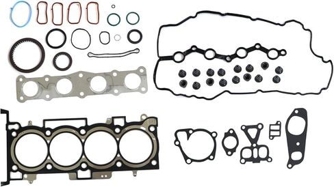 SecosAutoparts 2.4L مجموعة حشية رأس المحرك مناسبة لشركة Hyundai Santa Fe Sport Sonata Tucson، مناسبة لكيا أوبتيما سورينت سبورتاج 2011-2015#22311-2G700 22441-2G67 21421-2G100 حشية رأس محرك الأسطوانة in Kuwait