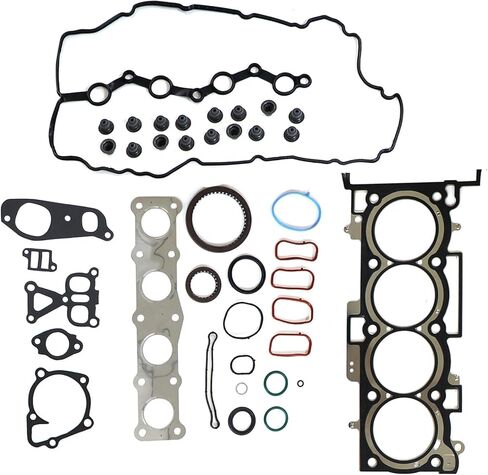 SecosAutoparts 2.4L مجموعة حشية رأس المحرك مناسبة لشركة Hyundai Santa Fe Sport Sonata Tucson، مناسبة لكيا أوبتيما سورينت سبورتاج 2011-2015#22311-2G700 22441-2G67 21421-2G100 حشية رأس محرك الأسطوانة in Kuwait