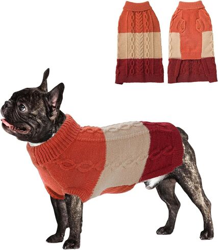NACOCO Halloween Dog Dinosaur Sweater - Pet Christmas Pullover Dragon Clothes Puppy Cute Comfortable Knitwear T-Shirt Cat Apparel Outfits Warm Winter Soft for Small Medium Cats Dogs Kitten(Green, S) in Kuwait