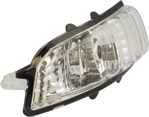 عدسة إشارة الانعطاف بمرآة جانبية للسائق من TRQ ومبيت شفاف متوافق مع 2008-2013 فولفو C30 C70 2007-2011 S40 S80 V50 2007-2009 S60 2008-2010 V70 in Saudi Arabia