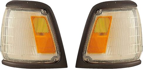 EPIC LIGHTING OE Style Replacement Park Parking Marker Signal Light Lamp Assembly w/Black Trim Compatible with Toyota 1989-1991 2WD Pickup Left Driver & Right Passenger Sides Pair in Saudi Arabia
