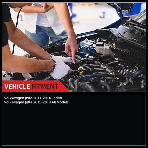 2PCS Front Lower Control Arm and Ball Joint Assembly Compatible with 2011-2018 VOLKSWAGEN Jetta K621949 K621950 in Kuwait