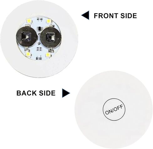 12 pcs LED Coaster, Bottle Lights for Liquor Bottles, Sticker Lights for Wine Liquor Bottle, Club, Bar, Party in Saudi Arabia