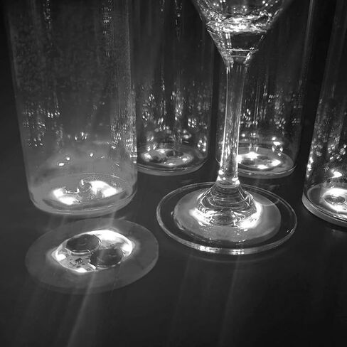 12 pcs LED Coaster, Bottle Lights for Liquor Bottles, Sticker Lights for Wine Liquor Bottle, Club, Bar, Party in Saudi Arabia