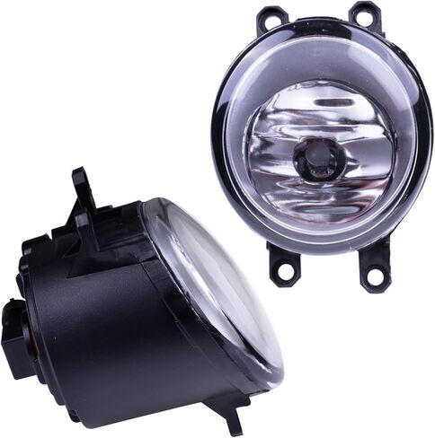 One Set Fog Light Lamps + Covers + Switch + Wiring Compatible With Toyota Tacoma 2012-2015 Replaces 81481-04020 TO1039152 81482-04020 TO1038152 TO2593133 TO2592133 81210-08020, black in Saudi Arabia