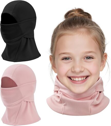 American Trends Kids Balaclava Ski Mask for Kids Winter Full Face Mask for Boys Girls Windproof neck Warmer in Saudi Arabia