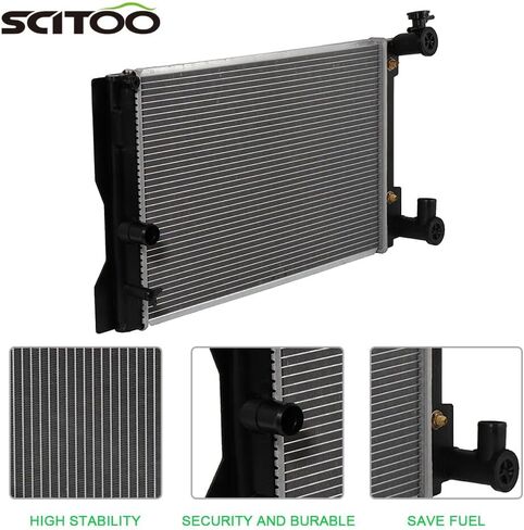 ECCPP 13106 Radiator for 2009-2017 for Toyota for Corolla 1.8L 2009-2012 for Toyota for Corolla 2.4L 2009-2014 for Toyota for Matrix 1.8L in Saudi Arabia