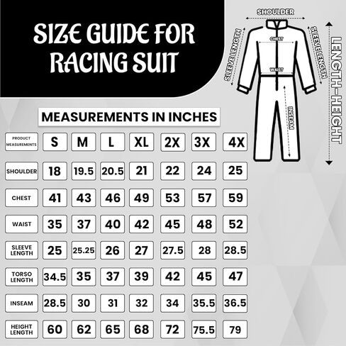 Ricky Bobby Race Driver Jumpsuit Halloween Costume Cosplay in Saudi Arabia