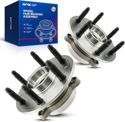 KAX 515197 Front Wheel Bearing hub Assembly Compatible with Chevrolet Silverado 1500 2019-2022, GMC Sierra 1500 2019-2022, Chevrolet Tahoe 2021-2022, Silverado 1500 LTD 2022,2pcs Wheel Bearing in Saudi Arabia