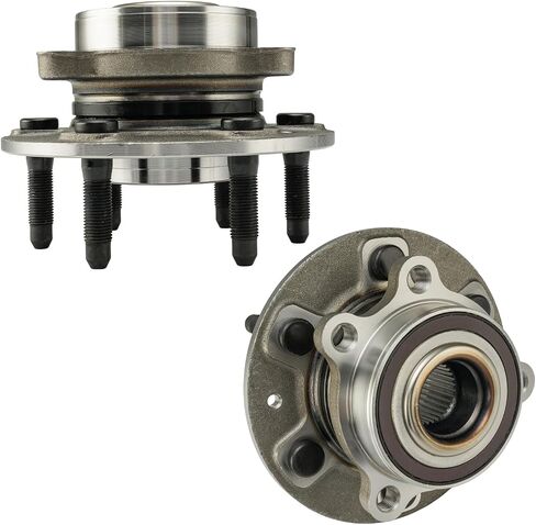 KAX 515197 Front Wheel Bearing hub Assembly Compatible with Chevrolet Silverado 1500 2019-2022, GMC Sierra 1500 2019-2022, Chevrolet Tahoe 2021-2022, Silverado 1500 LTD 2022,2pcs Wheel Bearing in Saudi Arabia