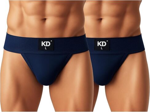 KNK Regent Men’s Cotton Gym Supporter Jockstrap | 100% Cotton | 3" Waistband | Back Covered in Saudi Arabia