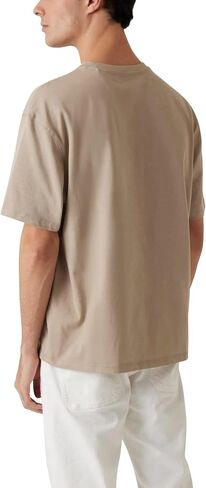 GUESS Men's Eco Short Sleeve Patch at Chest Tee in Saudi Arabia