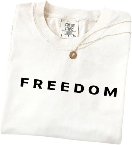 Comfort Colors Charlie Kirk T Shirt, Comfort Colors Freedom Shirt, Charlie Kirk Shirt, Merch, Merchandise in Saudi Arabia