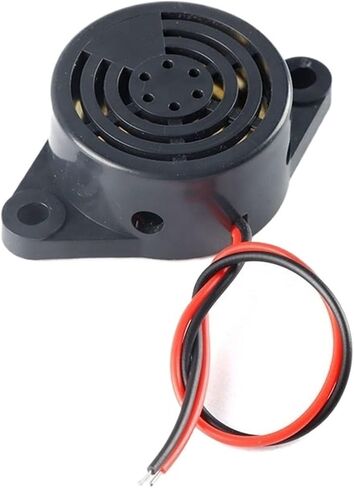 White and Black DC3-24V Continuous Sound High Decibel DC Alarm Buzzer SFM-27(White) in Saudi Arabia