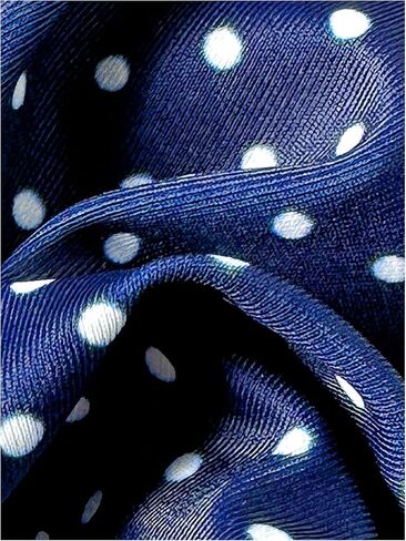 Verdusa Women's 2 Piece Polka Dots Triangle Bikini Sets Reversible Striped Tie Back High Cut Swimsuit in Saudi Arabia