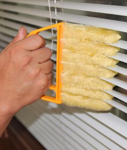Blind Cleaner Brush, Removable Handheld Window Cleaning Tools, for Car, Fan in Saudi Arabia