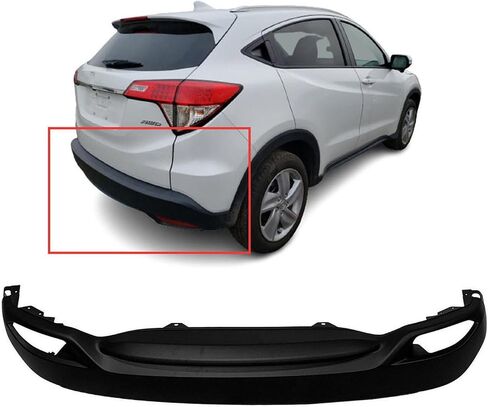 FitParts متوافق مع غطاء المصد الخلفي 2019 2020 Honda HR-V EX EX-L LX 19 20. جديد، محكم. 04715T7WA80 HO1100318 in Saudi Arabia