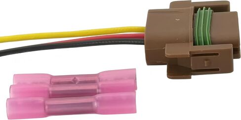 Rear Tail/Turn Signal Lamp Connector Pigtail, Compatible with Dodge Ram 1500 2007–2008 & Ram 2500/3500 2007–2009, 3-Wire Sealed Rear lamp Harness Plug in Saudi Arabia