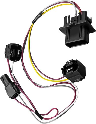 Headlight Connector Harness Wire Fit for Mercedes-Benz E430 E320 W210 1999 2000 2001 2002 Replace 2108203761, Wire Harness Repair Kit in Saudi Arabia