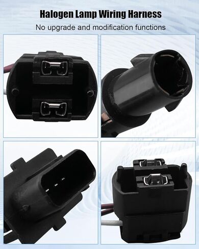 Headlight Connector Harness Wire Fit for Mercedes-Benz E430 E320 W210 1999 2000 2001 2002 Replace 2108203761, Wire Harness Repair Kit in Saudi Arabia